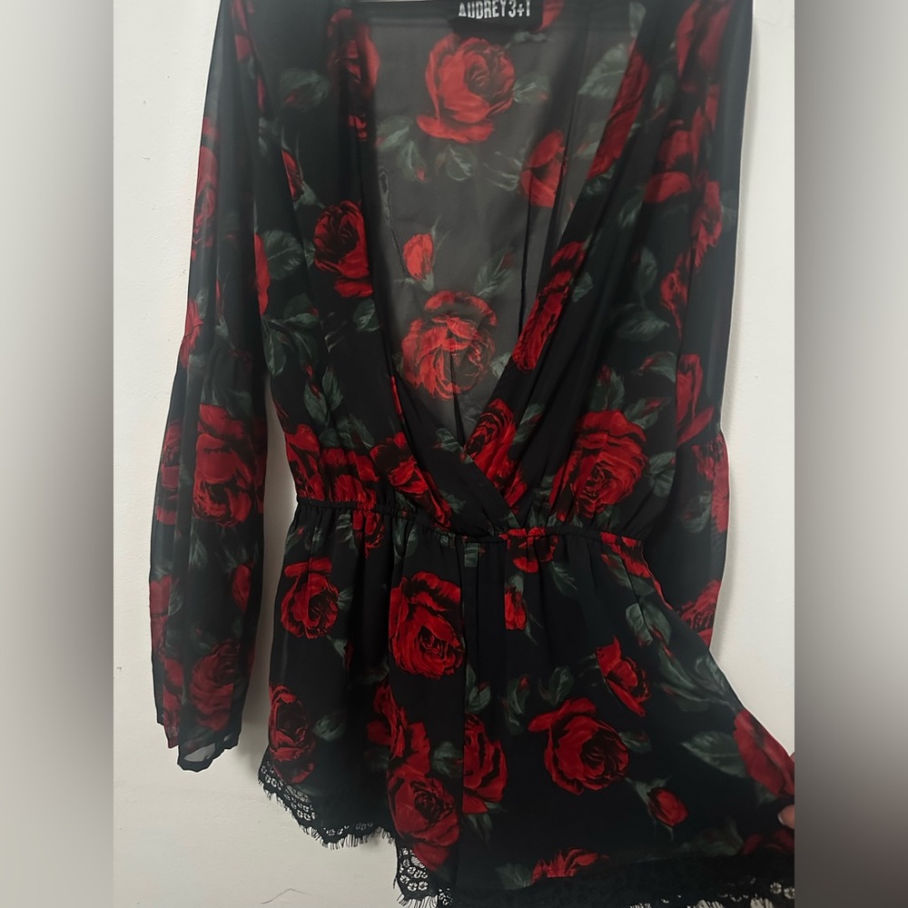 Audrey 3+1 Romper Floral